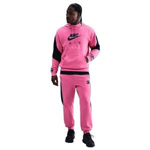 Nike Men's Air Fleece Pullover Hoodie - Pink