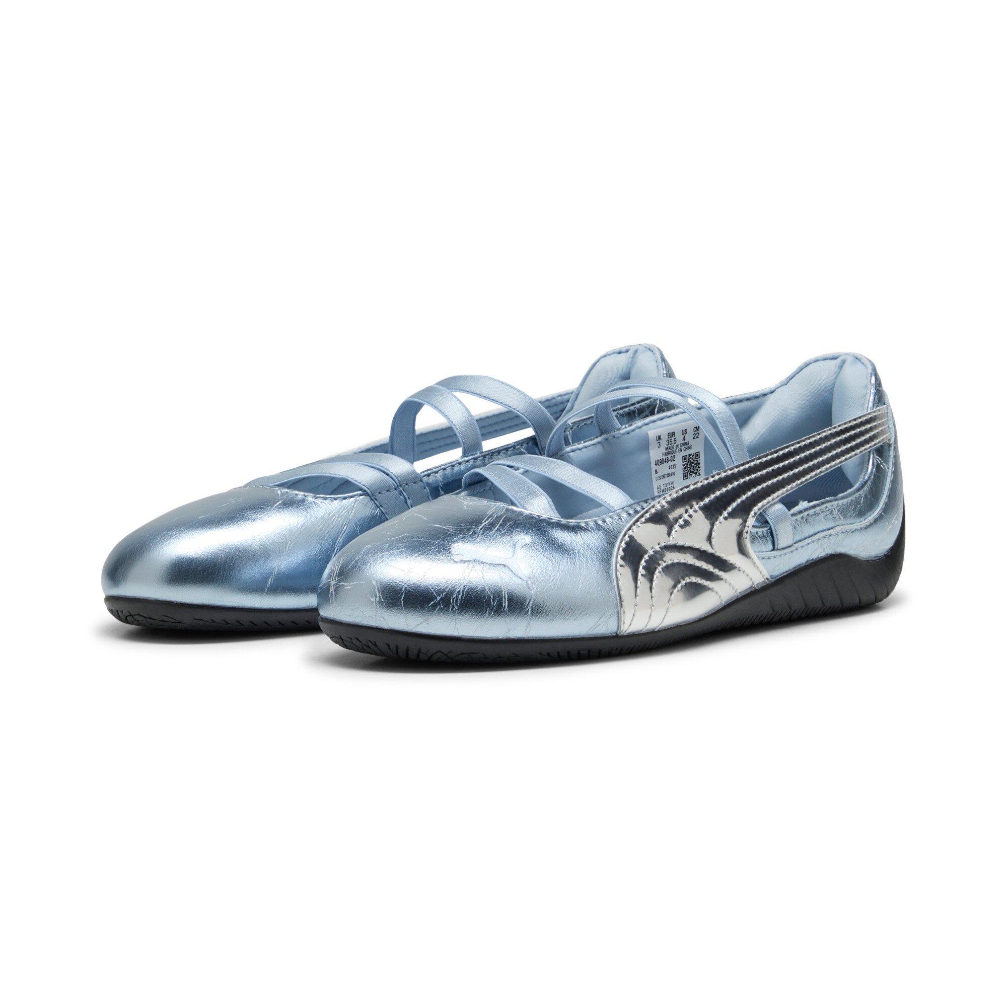 PUMA Speedcat Ballet Lustre "Light Blue" Grade School Girls' Shoe - LT BLUE