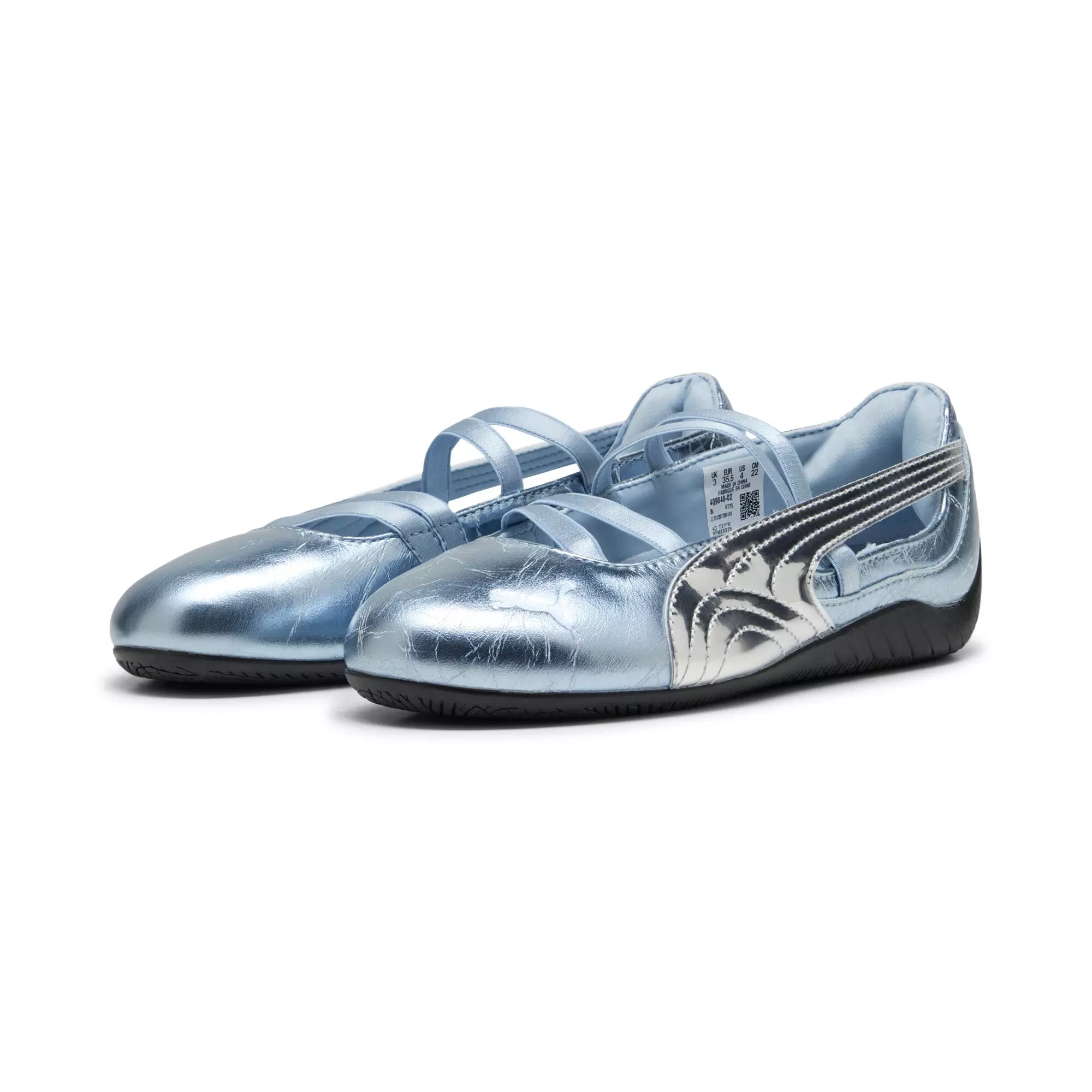PUMA Speedcat Ballet Lustre "Light Blue" Grade School Girls' Shoe - LT BLUE