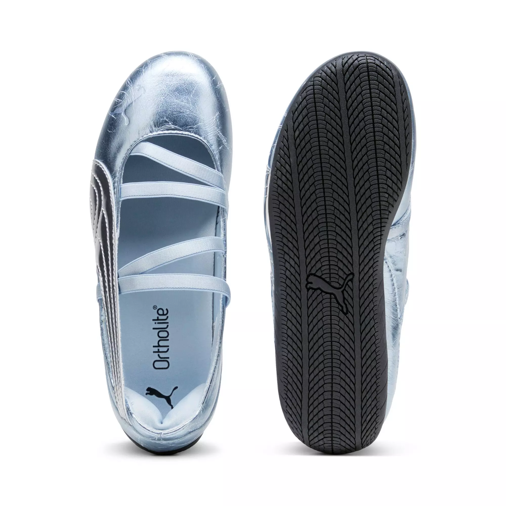 PUMA Speedcat Ballet Lustre "Light Blue" Grade School Girls' Shoe - LT BLUE
