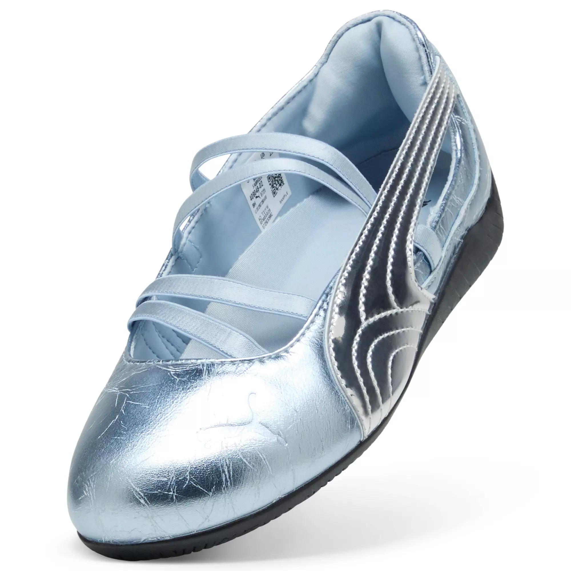 PUMA Speedcat Ballet Lustre "Light Blue" Grade School Girls' Shoe - LT BLUE
