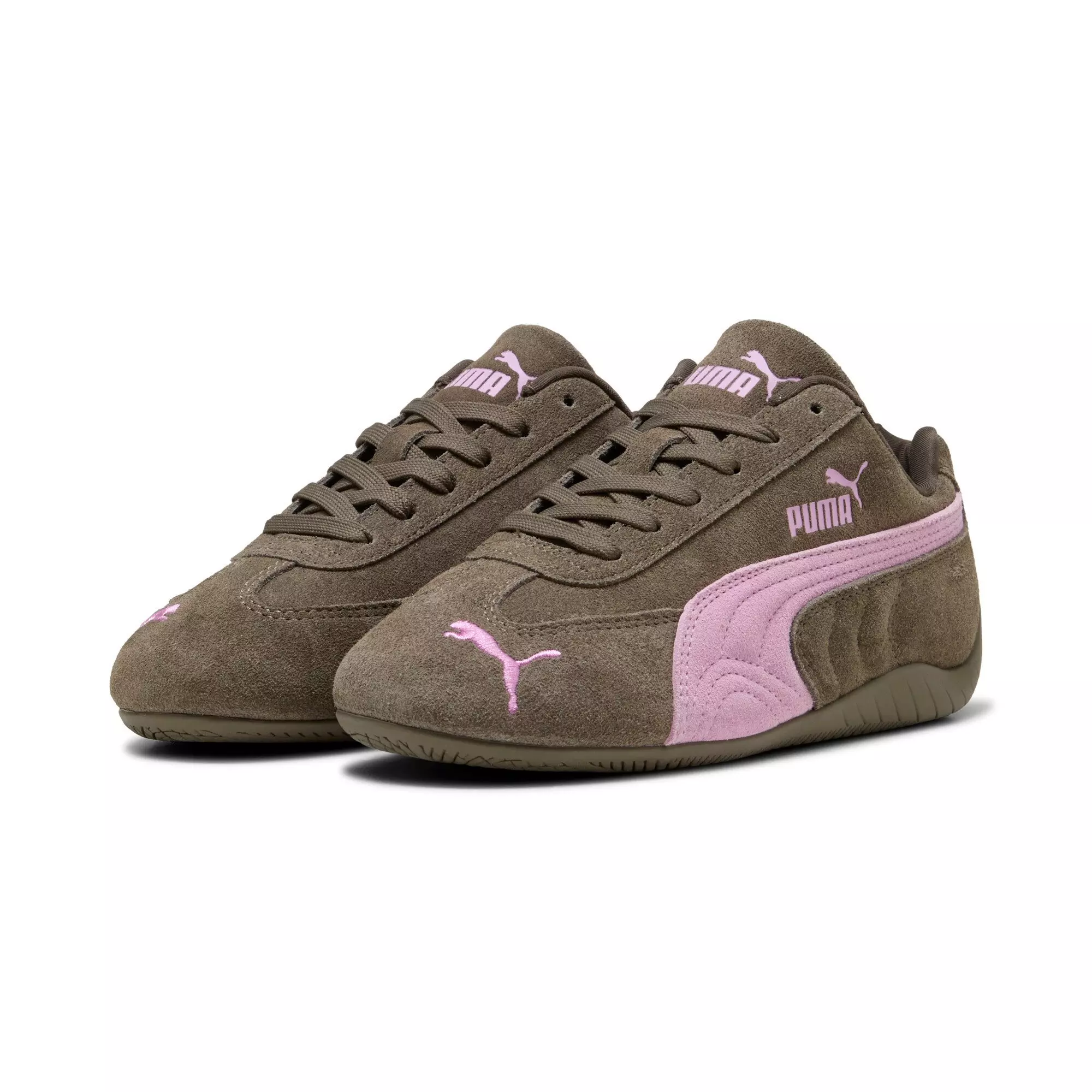 PUMA Speedcat OG "Brown/Pink" Grade School Girls' Shoe - BROWN/PINK