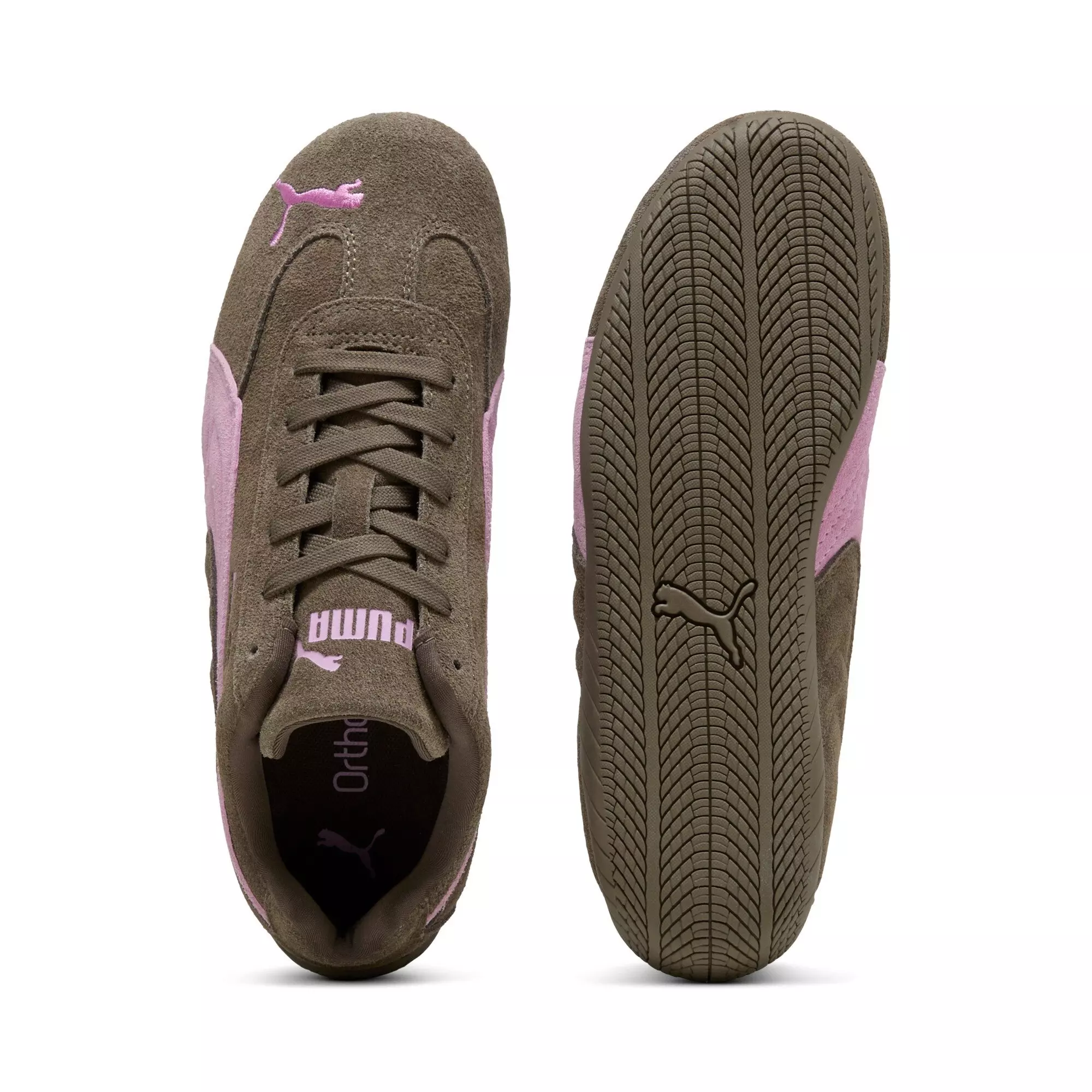 PUMA Speedcat OG "Brown/Pink" Grade School Girls' Shoe - BROWN/PINK