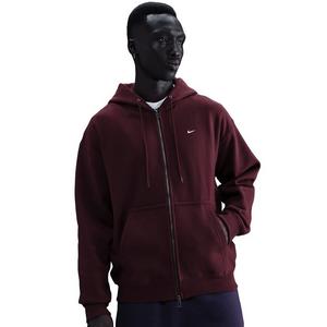 Nike Men's Solo Swoosh Full-Zip Fleece Hooded Jacket