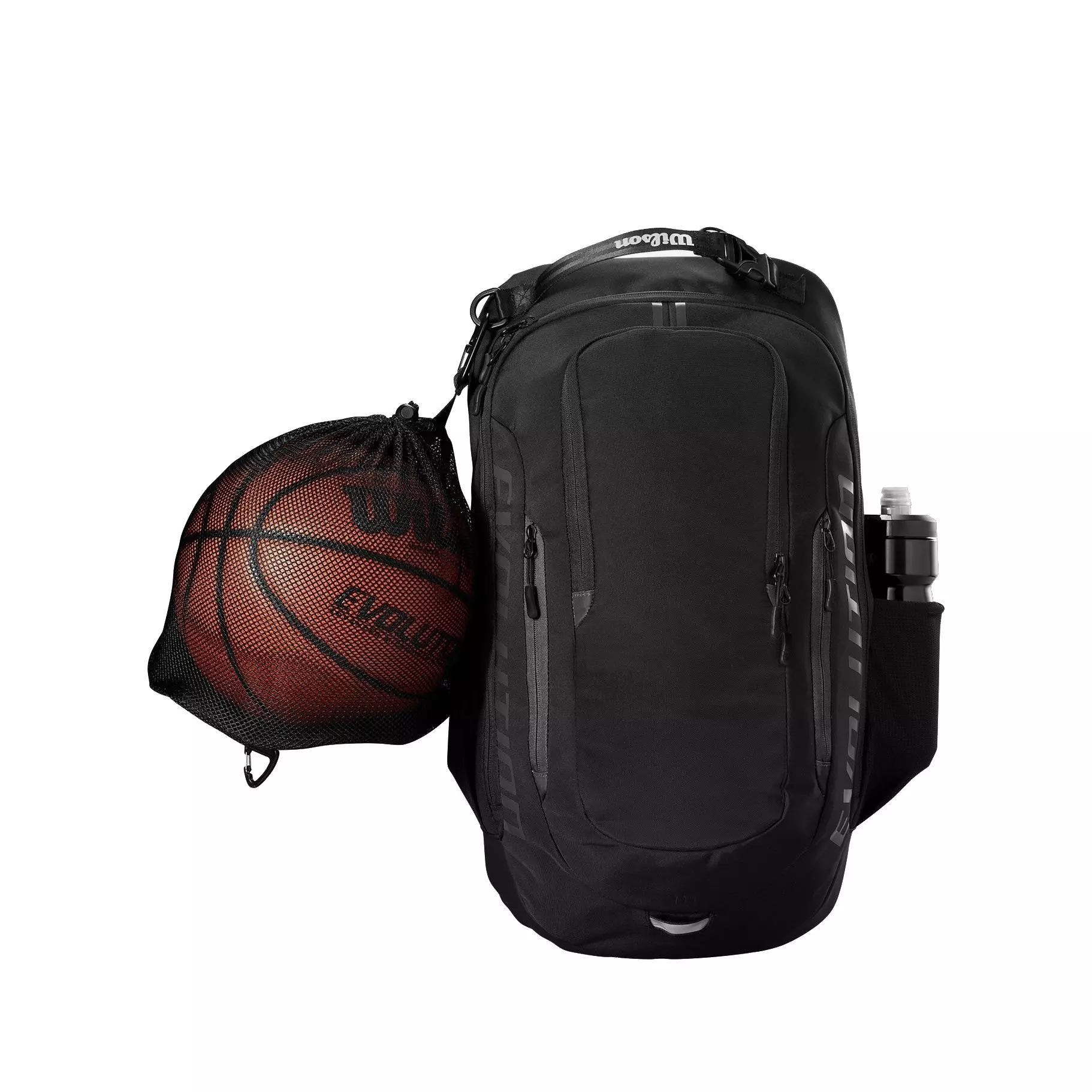 Wilson Evolution Gearpack Basketball Backpack-Black - BLACK