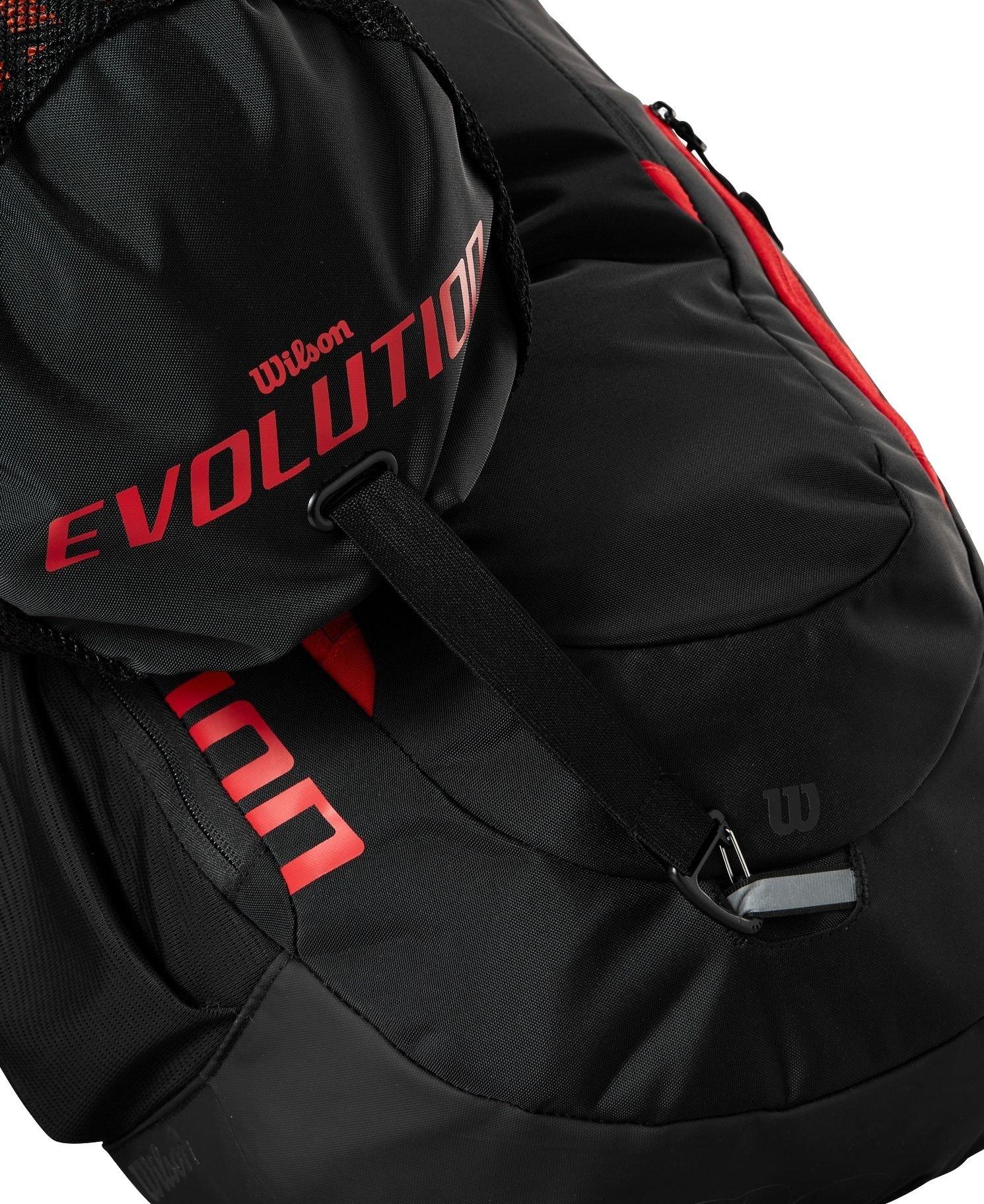Wilson Evolution Gearpack Basketball Backpack-Scarlet/Black