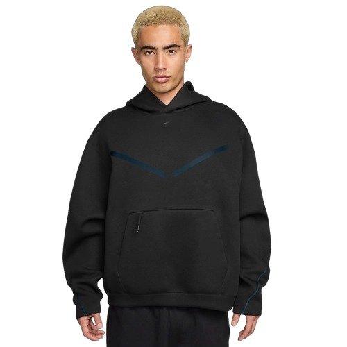 Nike Men's Tech Pullover Graphic Hoodie - BLACK Thumbnail View 1