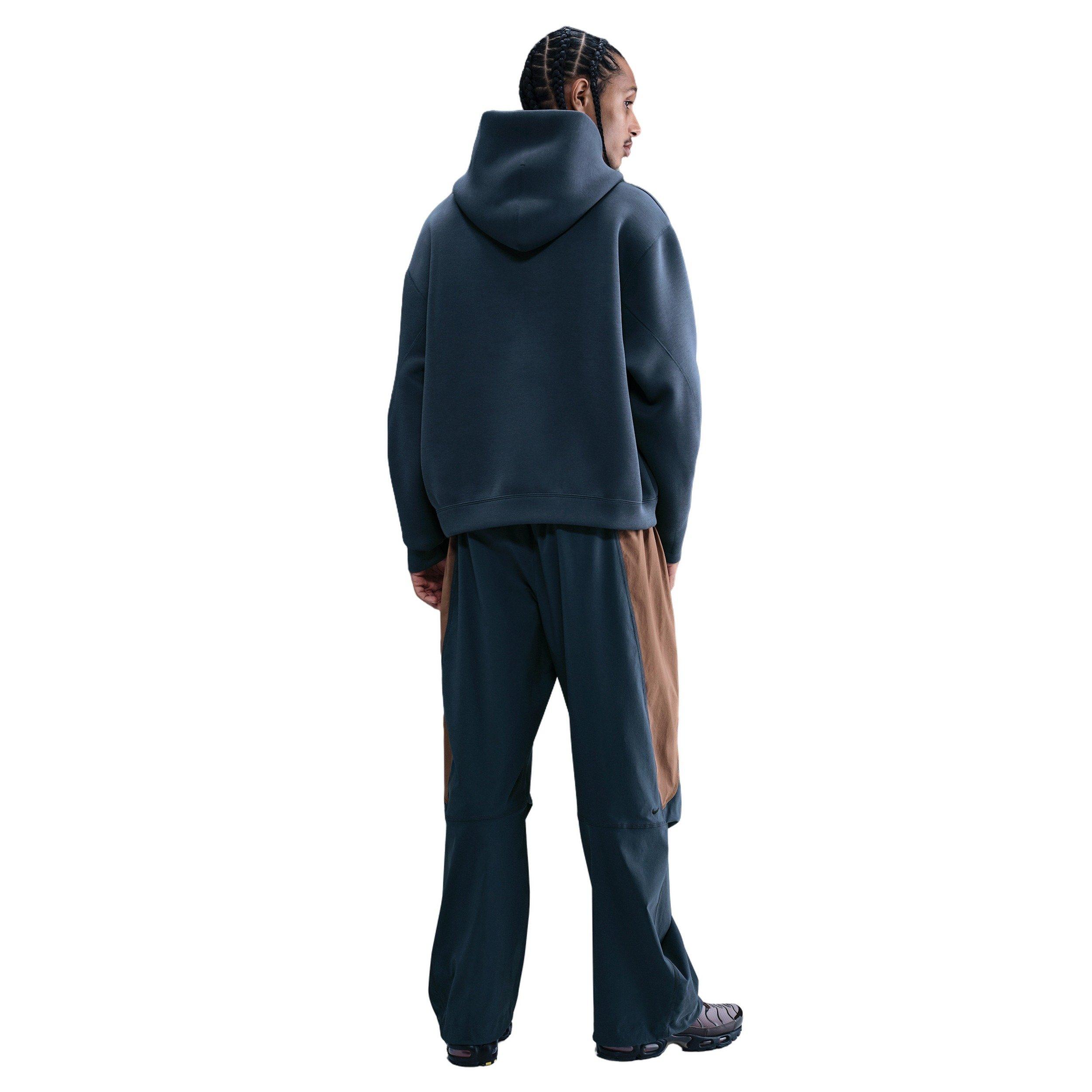 Nike Men's Tech Pullover Graphic Hoodie - BLUE Thumbnail View 5