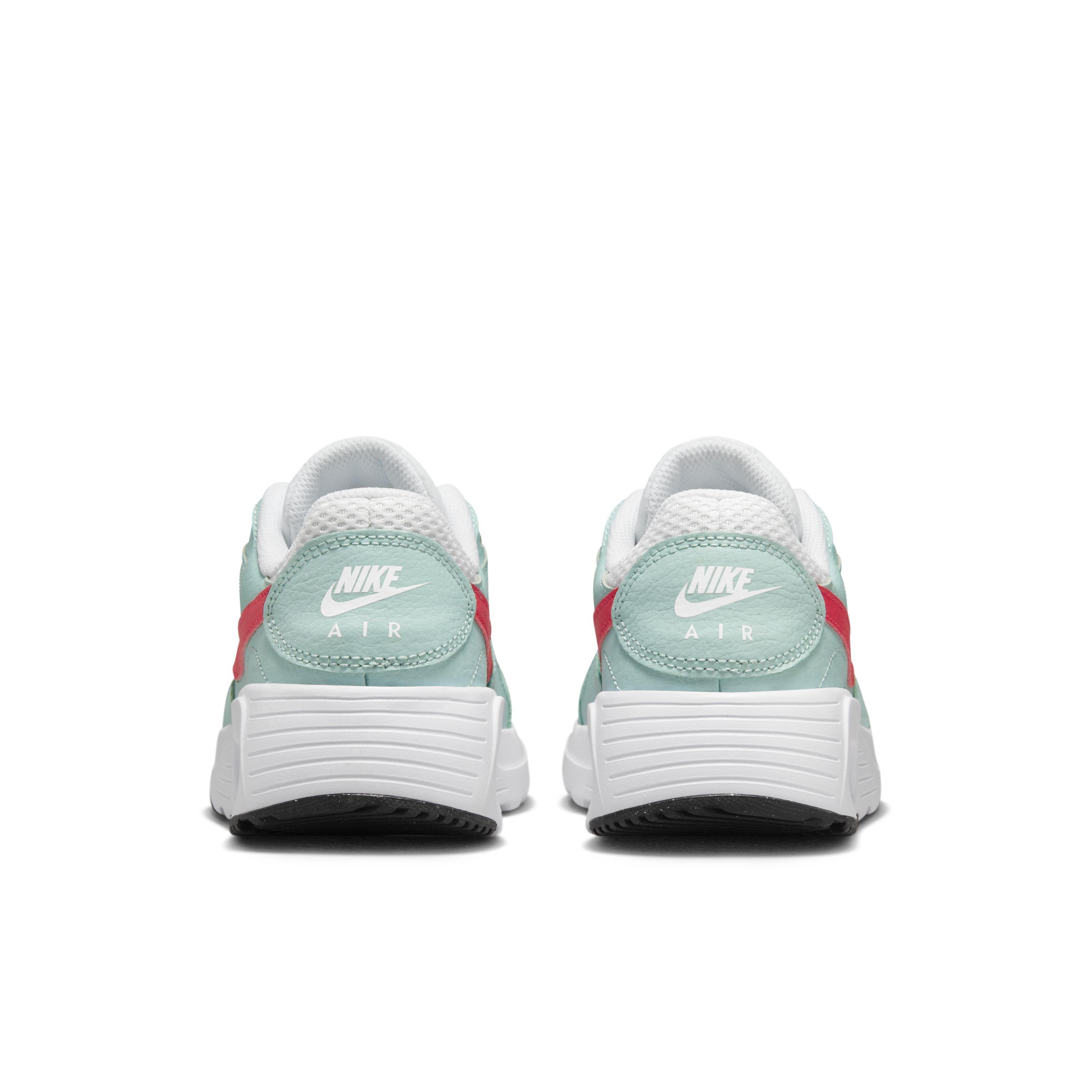 Nike Air Max SC "White/Light Fusion Red/Jade Ice/Black" Women's Shoe - WHITE/LT RED/JADE/BLACK Thumbnail View 5