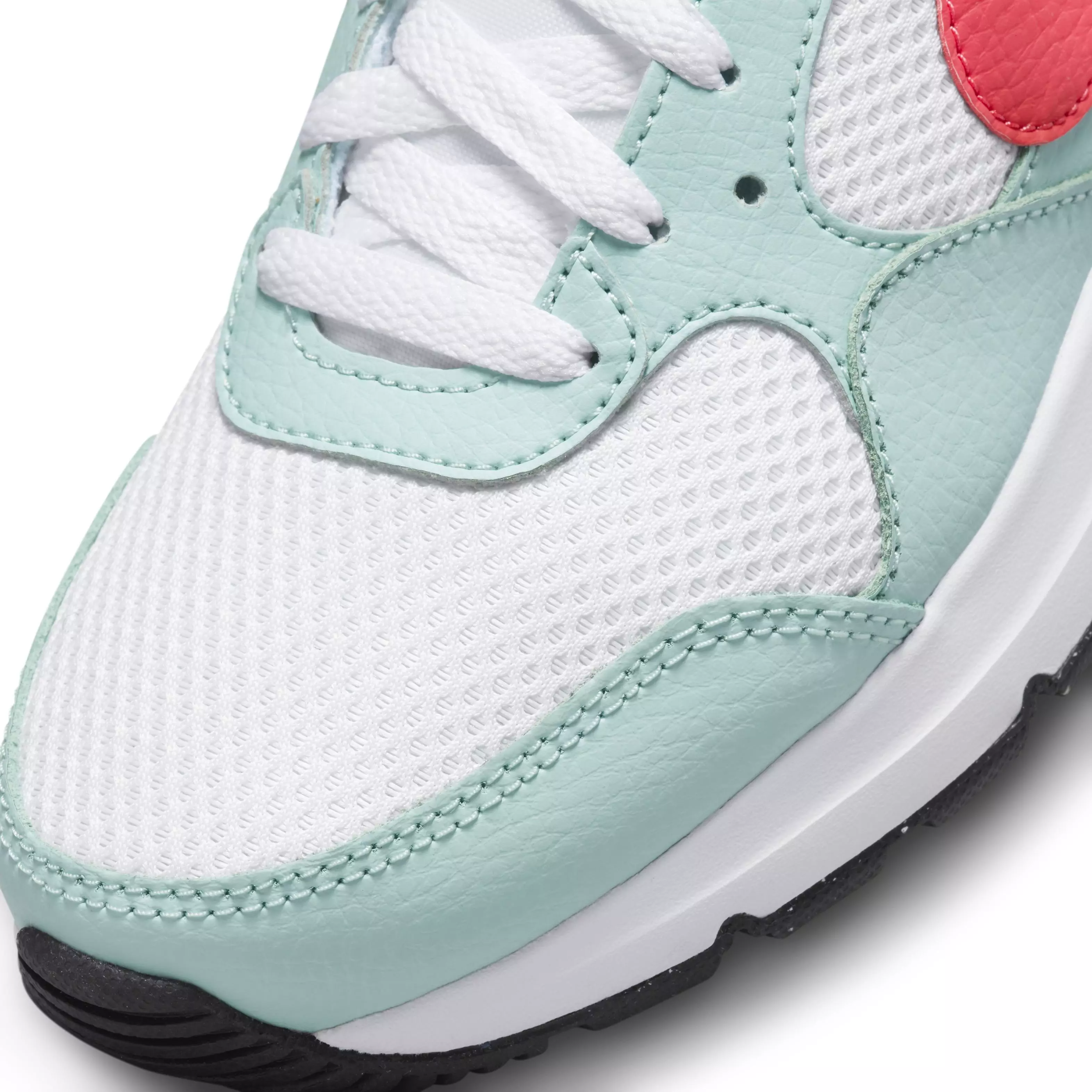 Nike Air Max SC "White/Light Fusion Red/Jade Ice/Black" Women's Shoe - WHITE/LT RED/JADE/BLACK
