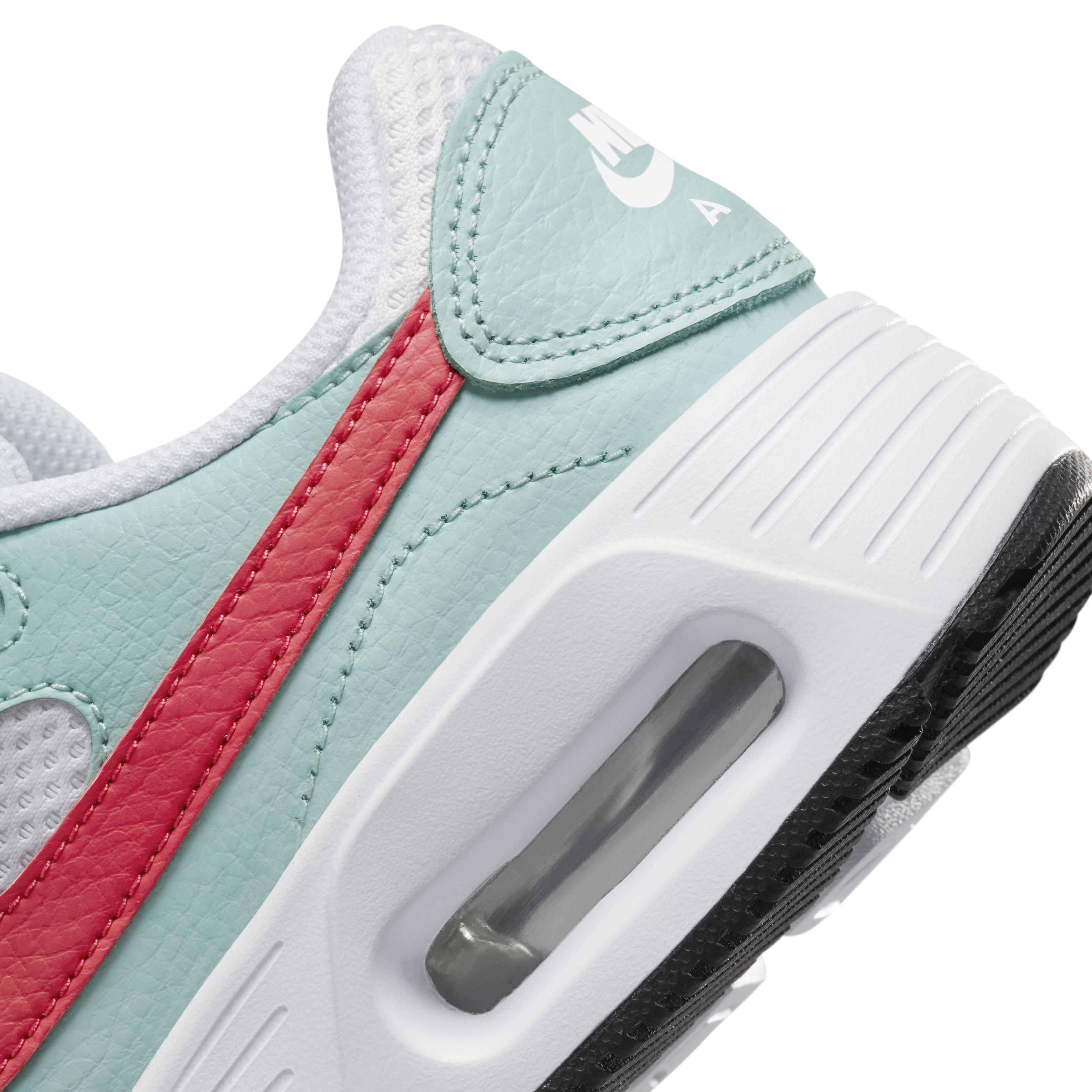 Nike Air Max SC "White/Light Fusion Red/Jade Ice/Black" Women's Shoe - WHITE/LT RED/JADE/BLACK Thumbnail View 8