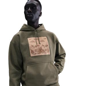 Nike Men's Solo Swoosh BB Pullover Graphic Hoodie