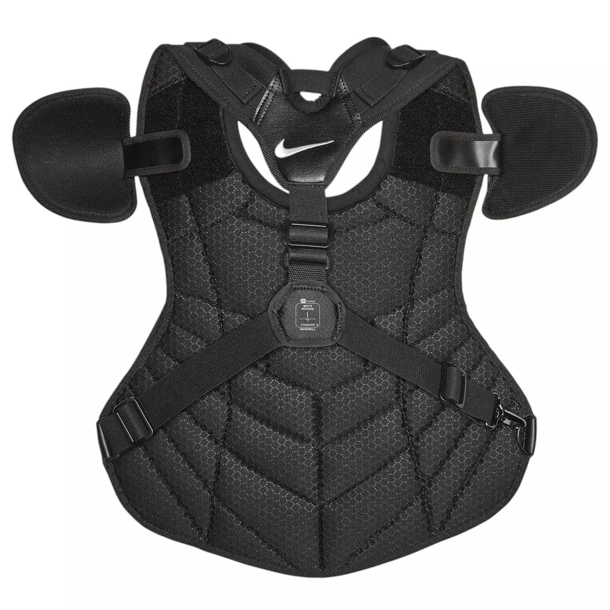 Nike Adults' Diamond Elite Chest Protector - Black/White - BLACK/WHITE