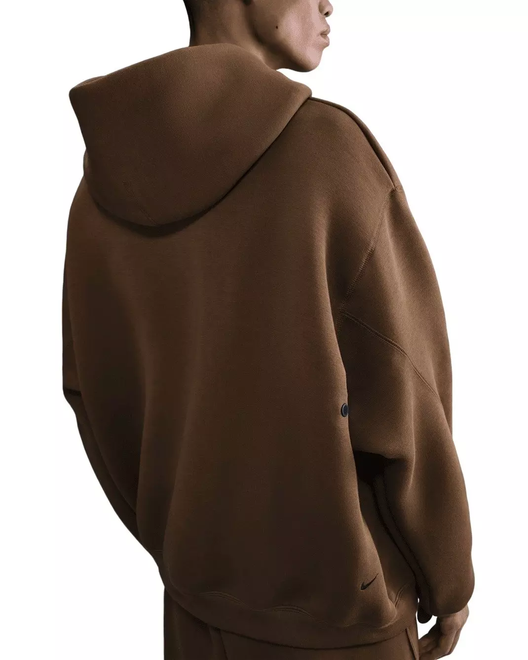 Nike Men's Tech Fleece Oversized Hoodie - BROWN