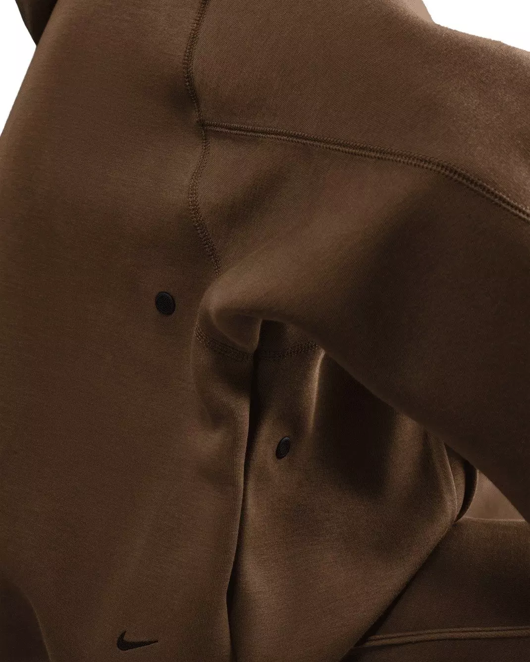 Nike Men's Tech Fleece Oversized Hoodie - BROWN