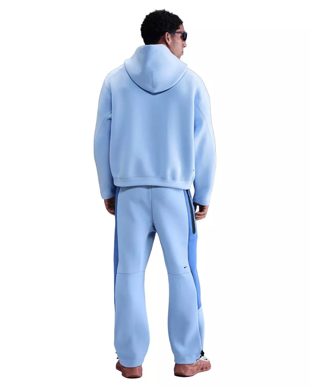 Nike Men's Tech Fleece Oversized Hoodie - BLUE