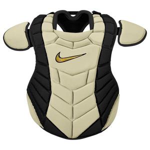 Nike Adults' Diamond Elite Chest Protector - Khaki/Black - KHAKI/BLACK