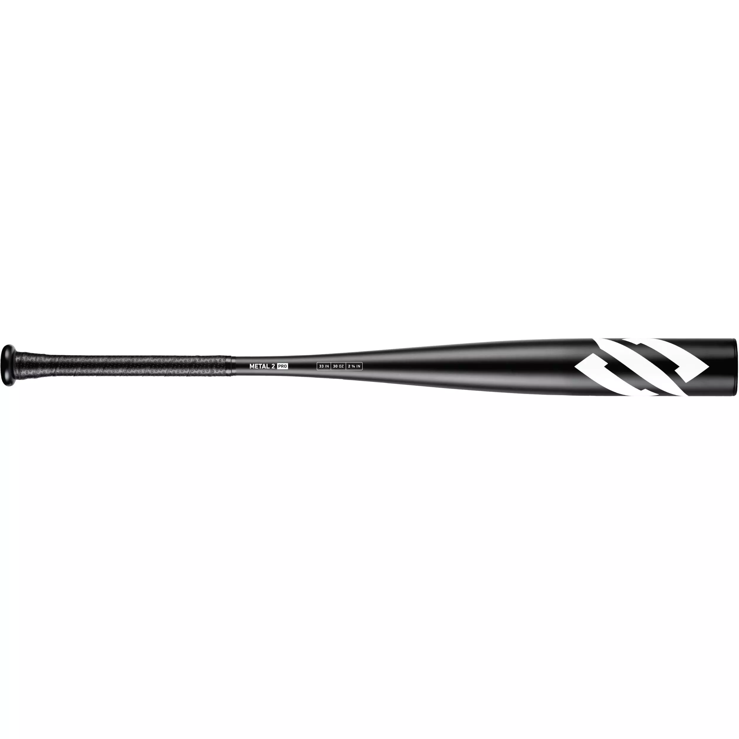 StringKing Metal 2 Pro BBCOR Baseball Bat (-3) - BLACK/WHITE