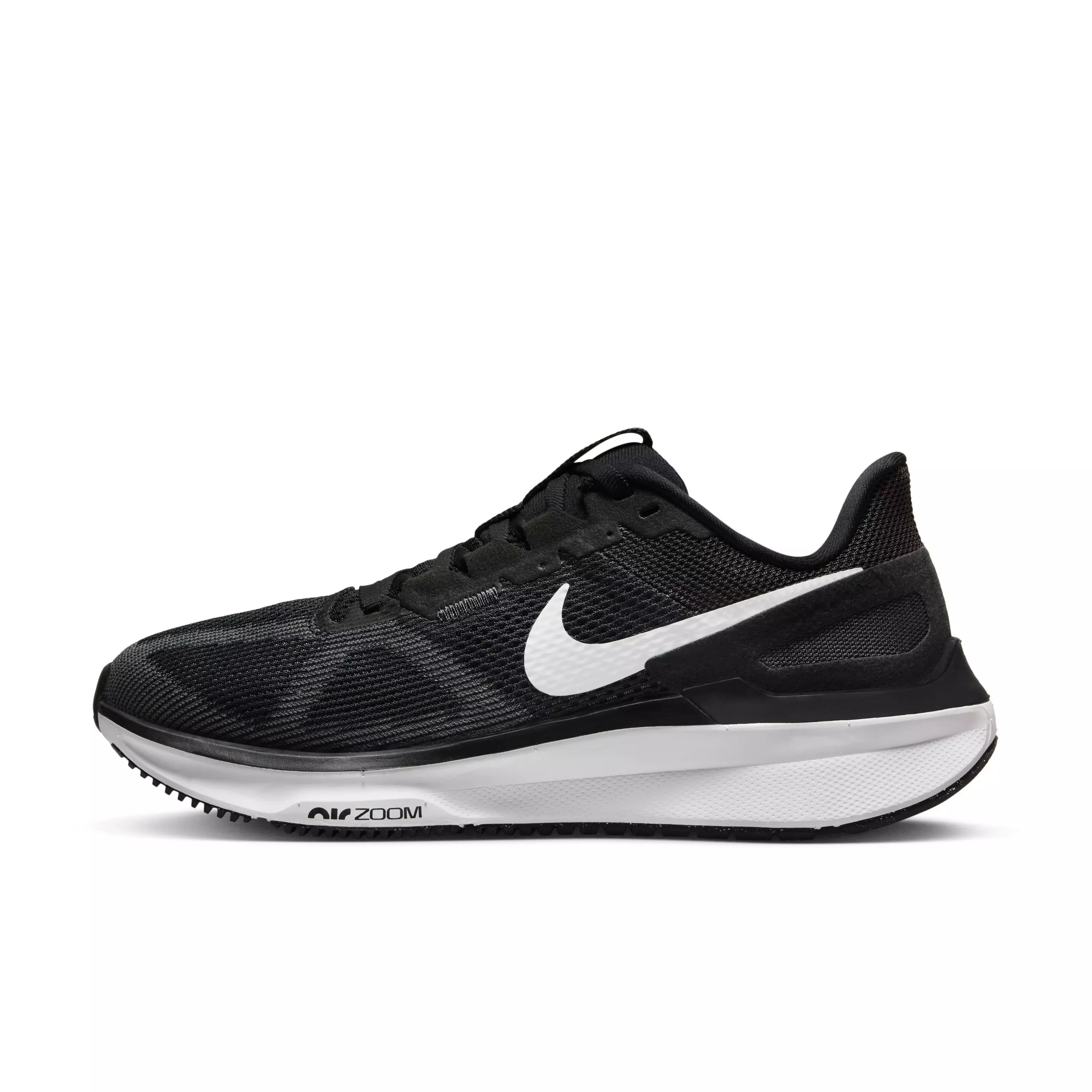 Nike Structure 25 "Black/White/Dark Smoke Grey" Women's Running Shoe - BLACK/WHITE/DK GREY