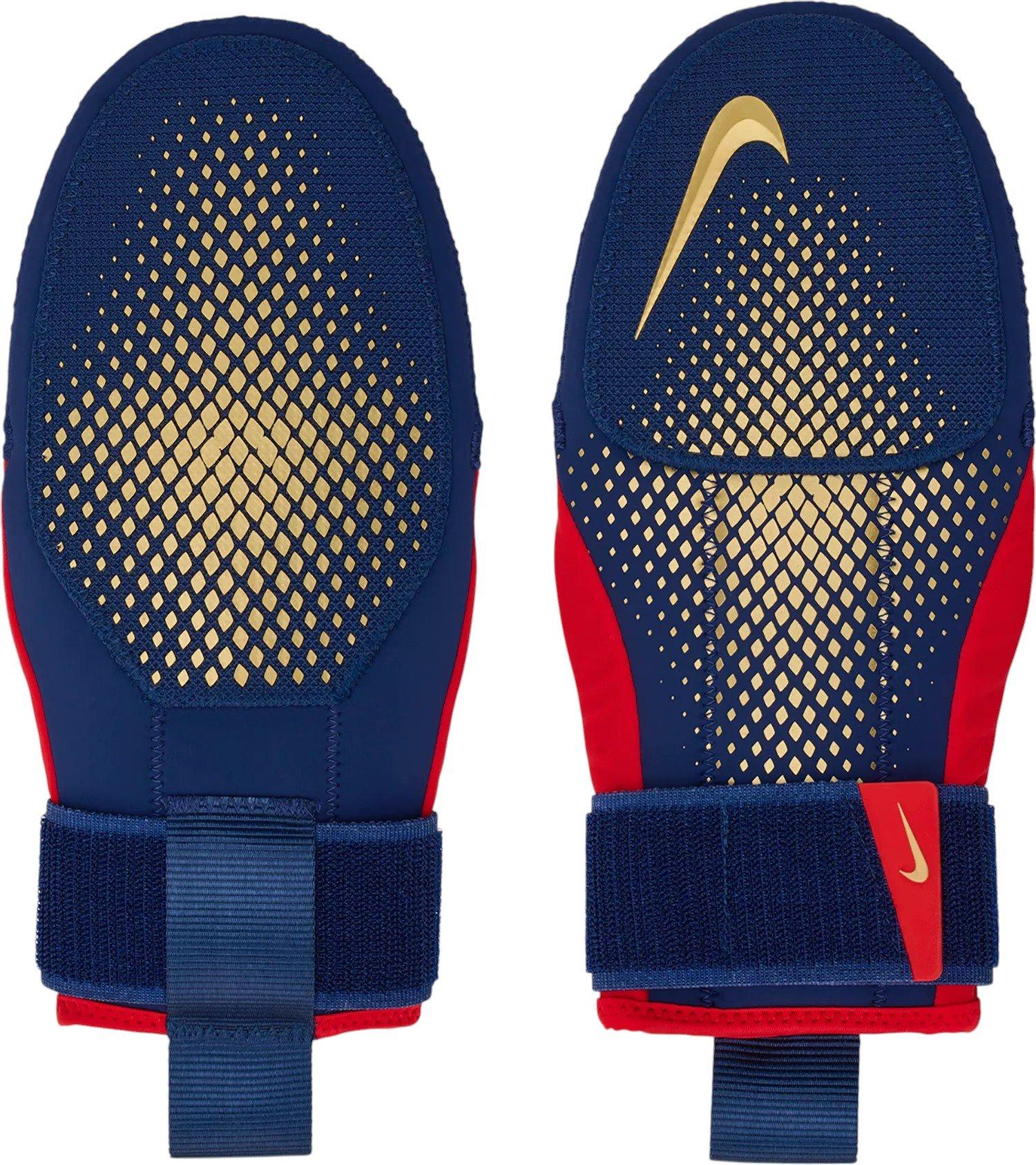 Nike Adults' Diamond 2.0 Sliding Mitt - Blue/Gold - BLUE/GOLD