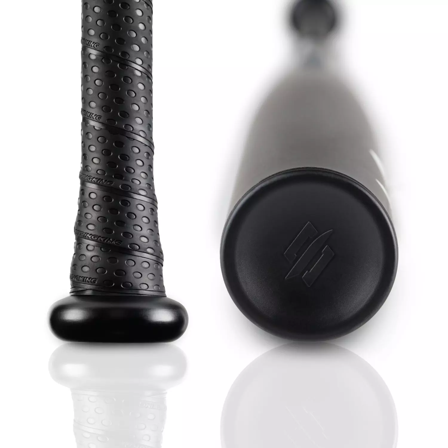 StringKing Metal 2 BBCOR Baseball Bat (-3) - BLACK/WHITE