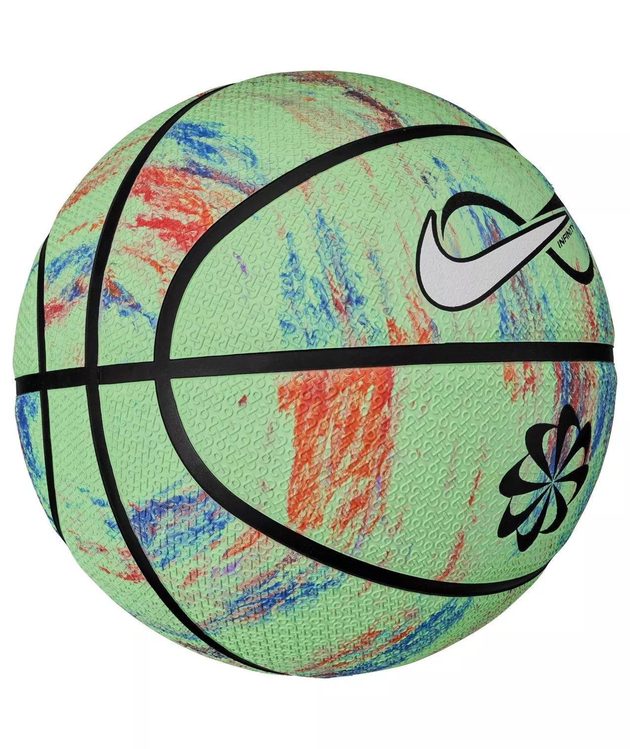 Nike Infinity Next Nature 2.0 Outdoor Basketball - Green/Black - GREEN/BLACK