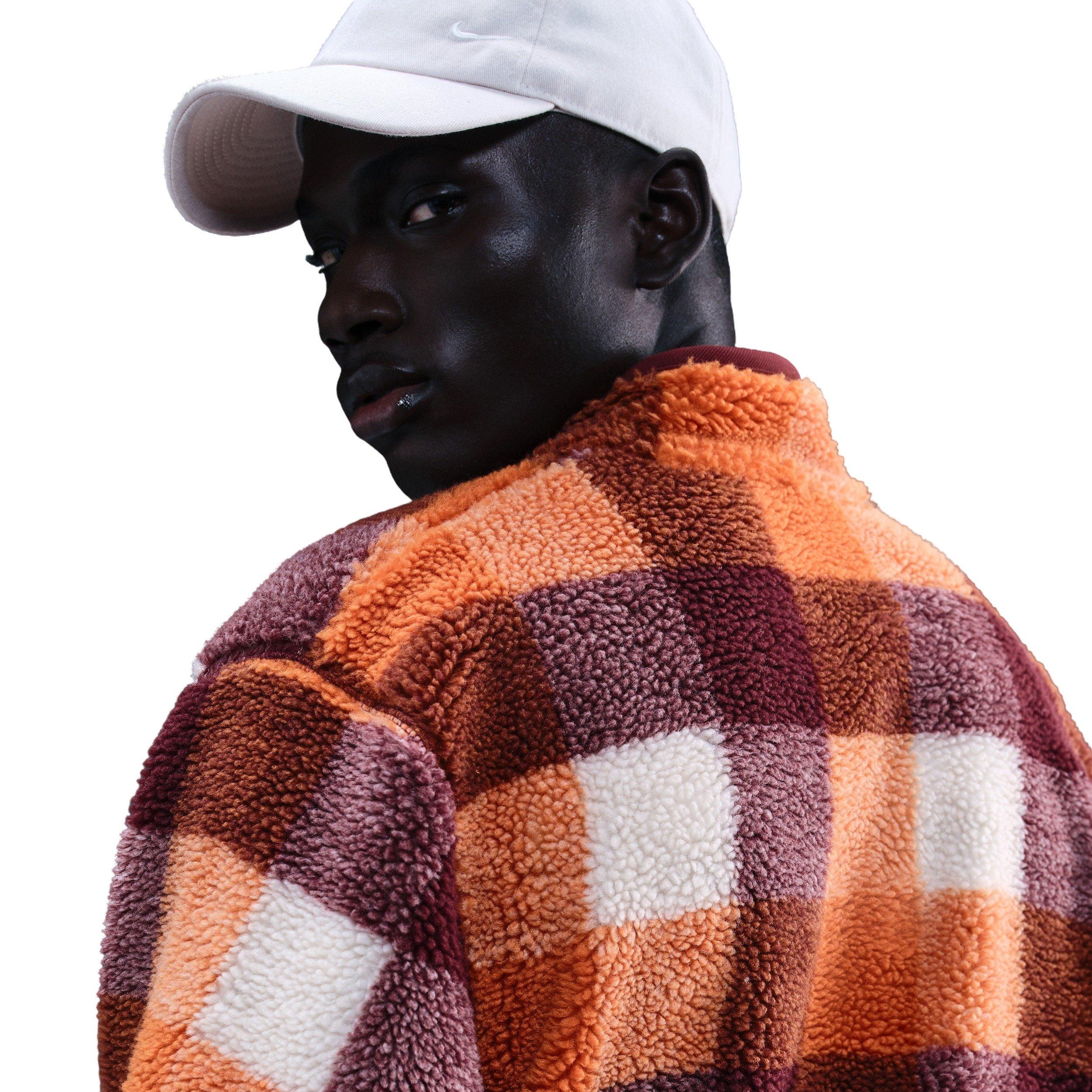 Nike Men's Club Winterized 1/2 Zip - WHITE Thumbnail View 2