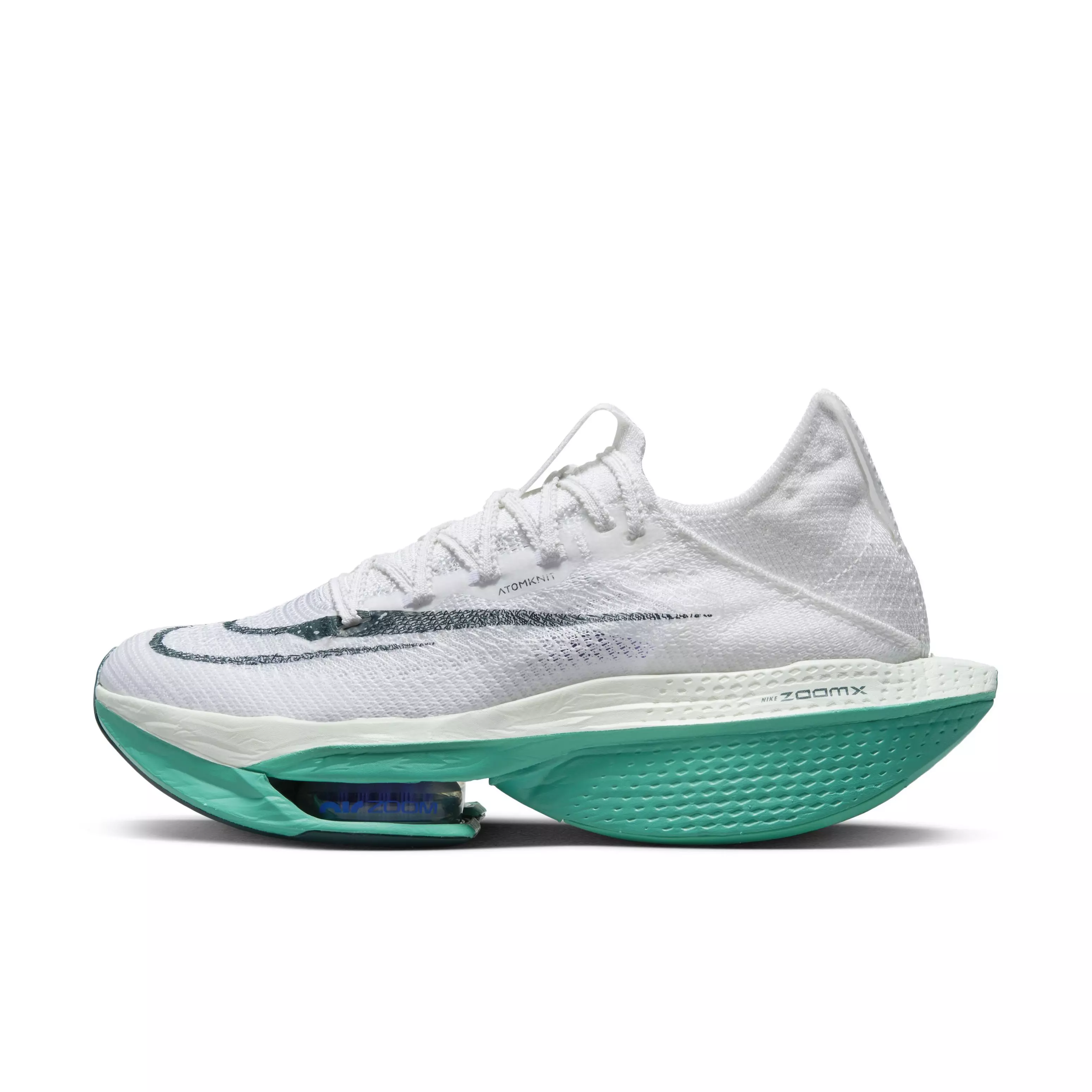 Nike Alphafly 2 "White/Deep Jungle/Clear Jade" Women's Running Shoe - WHITE/TEAL