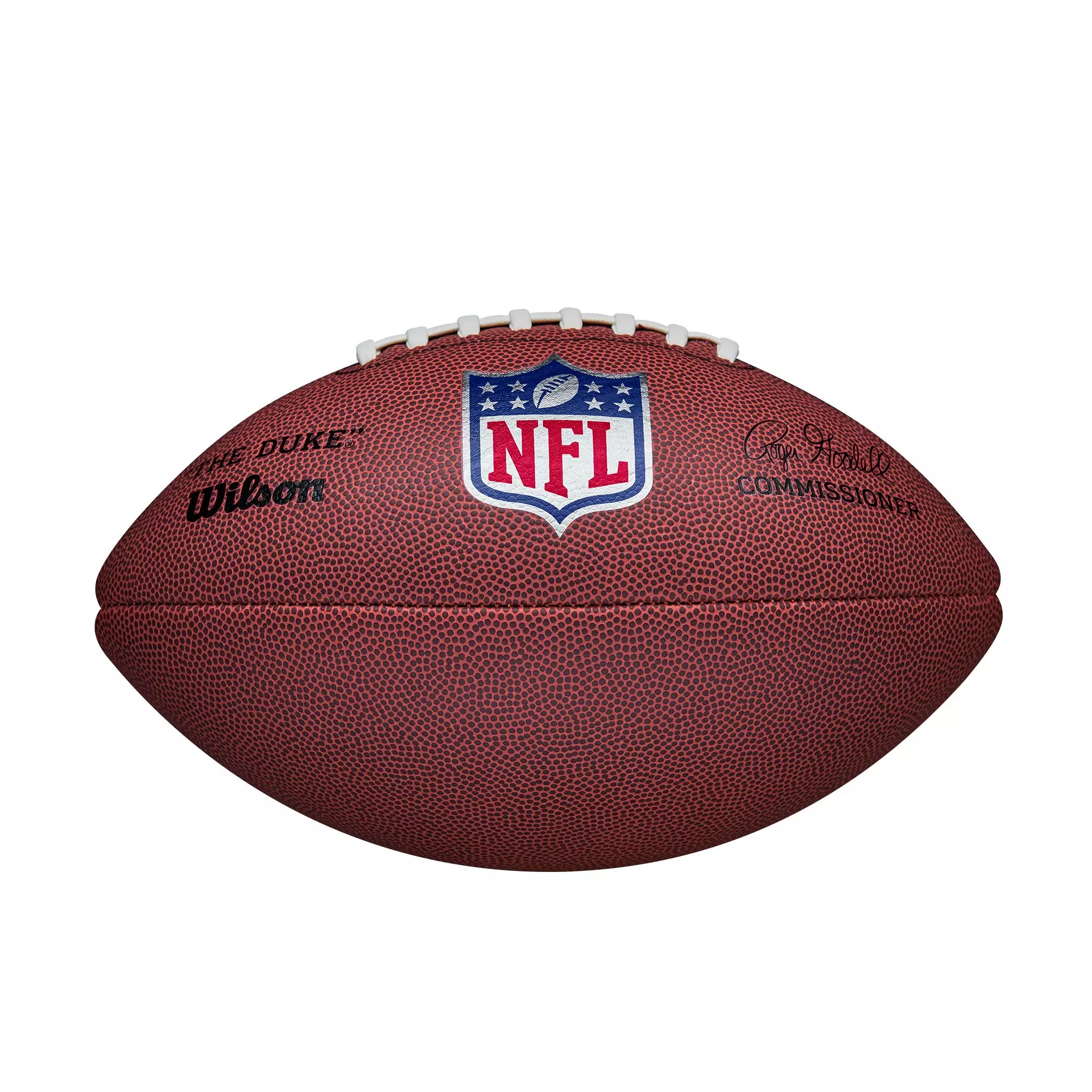 Wilson Men's NFL Duke Replica Football-Brown - BROWN
