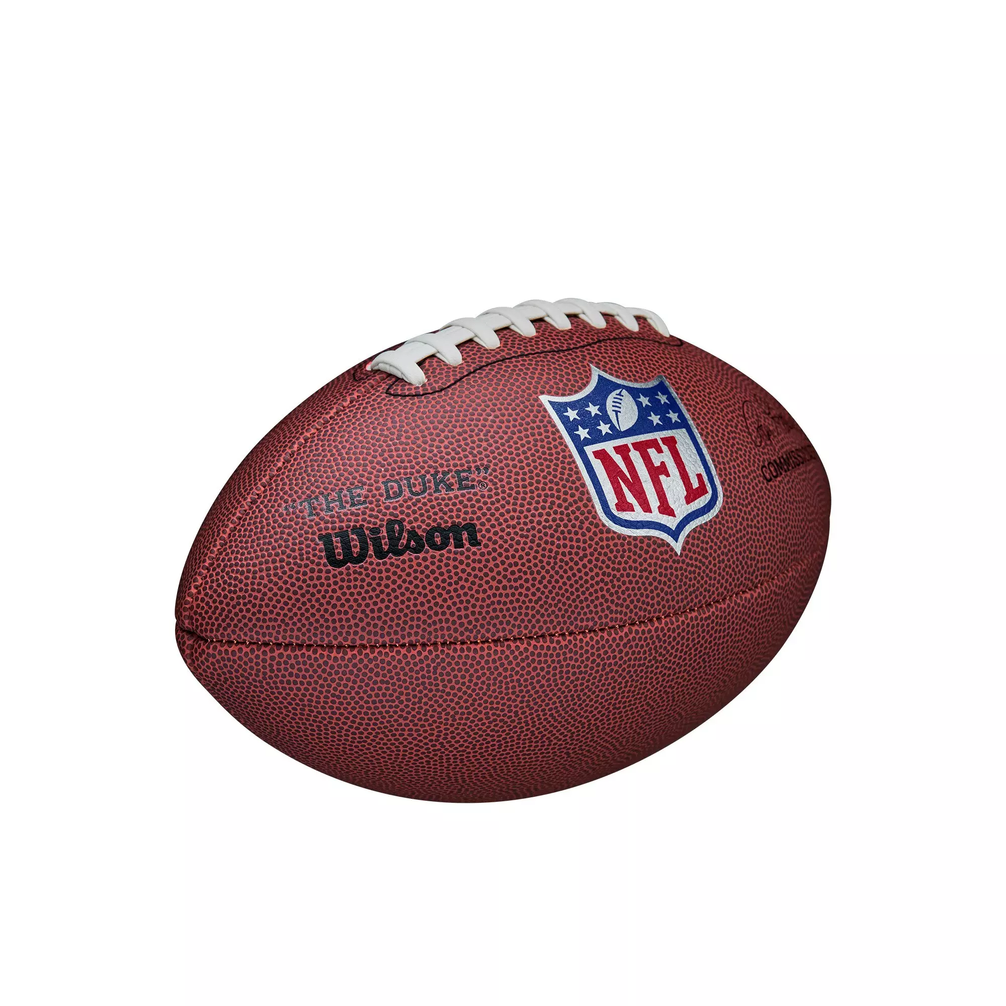Wilson Men's NFL Duke Replica Football-Brown - BROWN