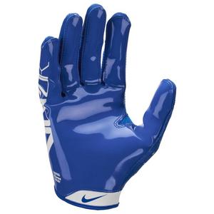 Nike Big Kids' Vapor Jet 9.0 Football Gloves - Royal/White - ROYAL/WHITE