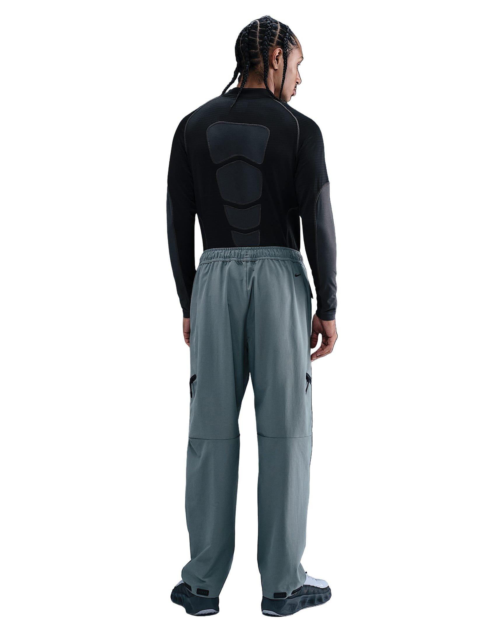 Nike Men's Tech Pro Base Layer Long-Sleeve Top - BLACK Thumbnail View 5