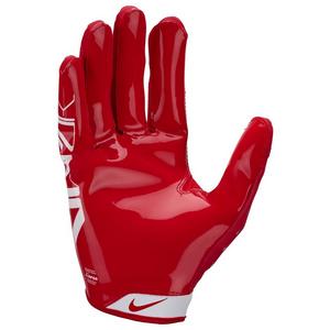 Nike Big Kids' Vapor Jet 9.0 Football Gloves - Red/White - RED/WHITE