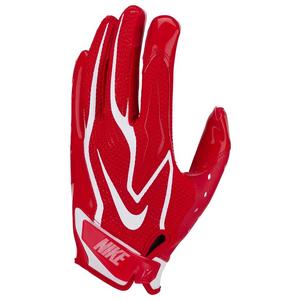 Nike Big Kids' Vapor Jet 9.0 Football Gloves - Red/White - RED/WHITE