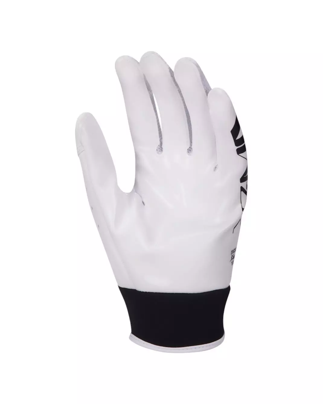 Nike Big Kids' Vapor Jet 9.0 Football Gloves - White/Black - WHITE/BLACK