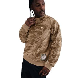 Nike Men's Solo Swoosh BB Fleece Graphic Crew