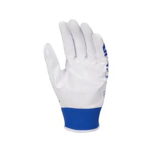 Nike Big Kids' Vapor Jet 9.0 Football Gloves - White/Royal - WHITE/ROYAL