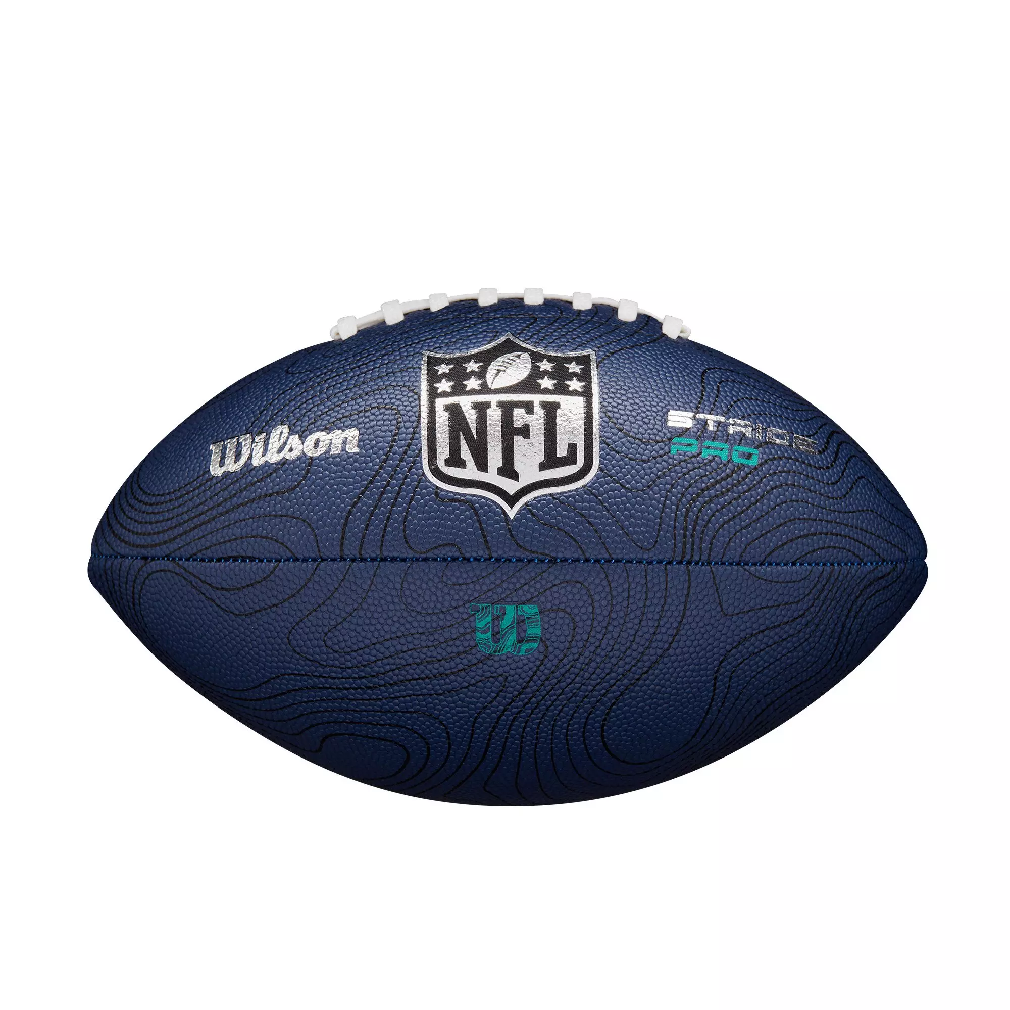 Wilson Men's NFL Stride Pro Eco OF Football-Navy - NAVY
