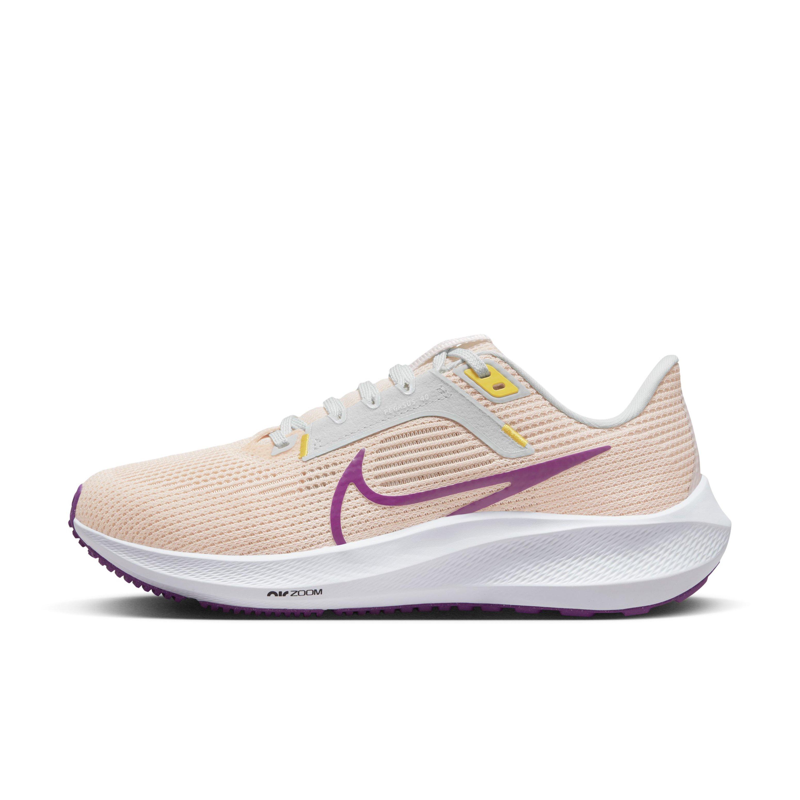 Nike Pegasus 40 "Guava Ice/Vivid Purple/Amber Brown" Women's Running Shoe - GUAVA/PURPLE/BROWN Thumbnail View 2