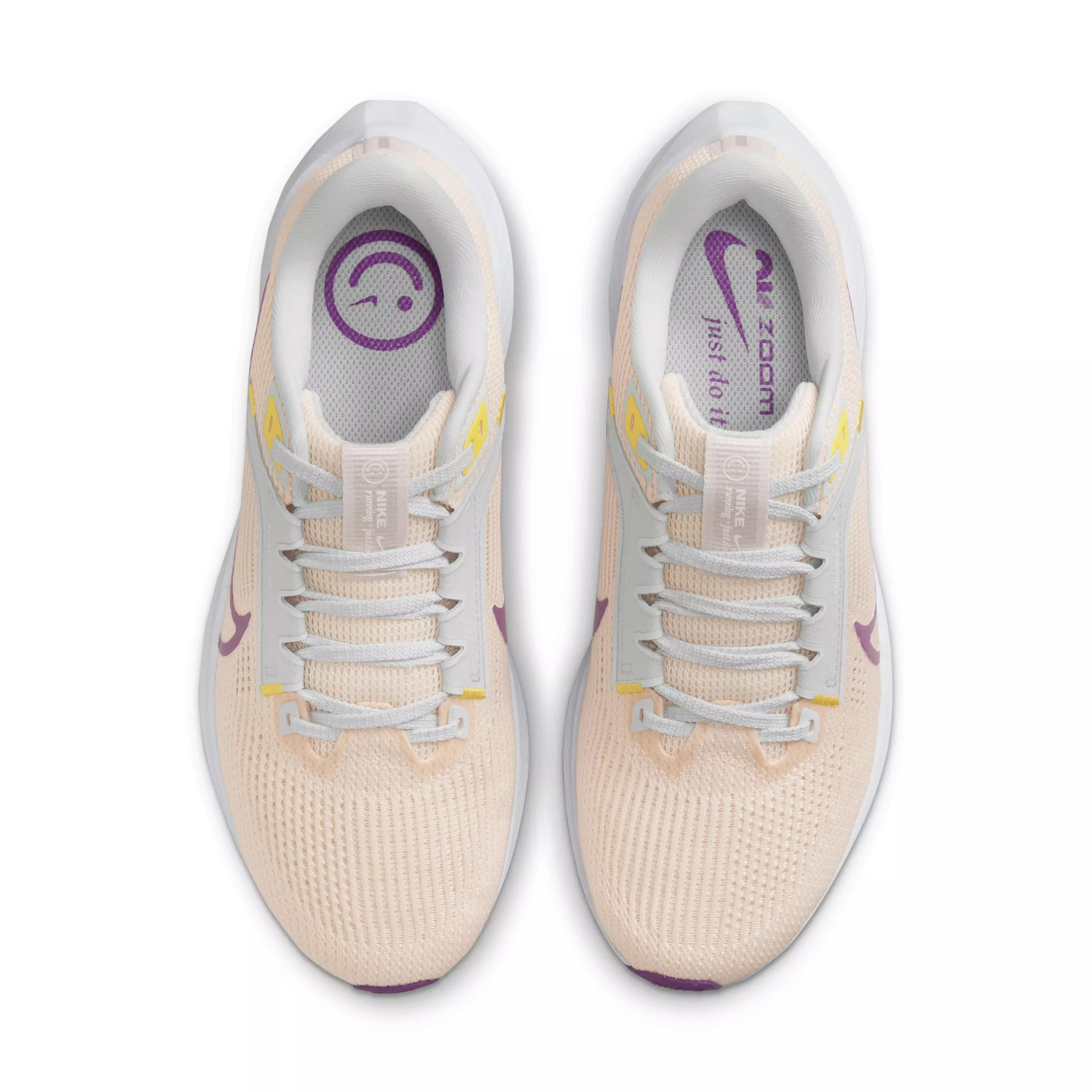 Nike Pegasus 40 "Guava Ice/Vivid Purple/Amber Brown" Women's Running Shoe - GUAVA/PURPLE/BROWN