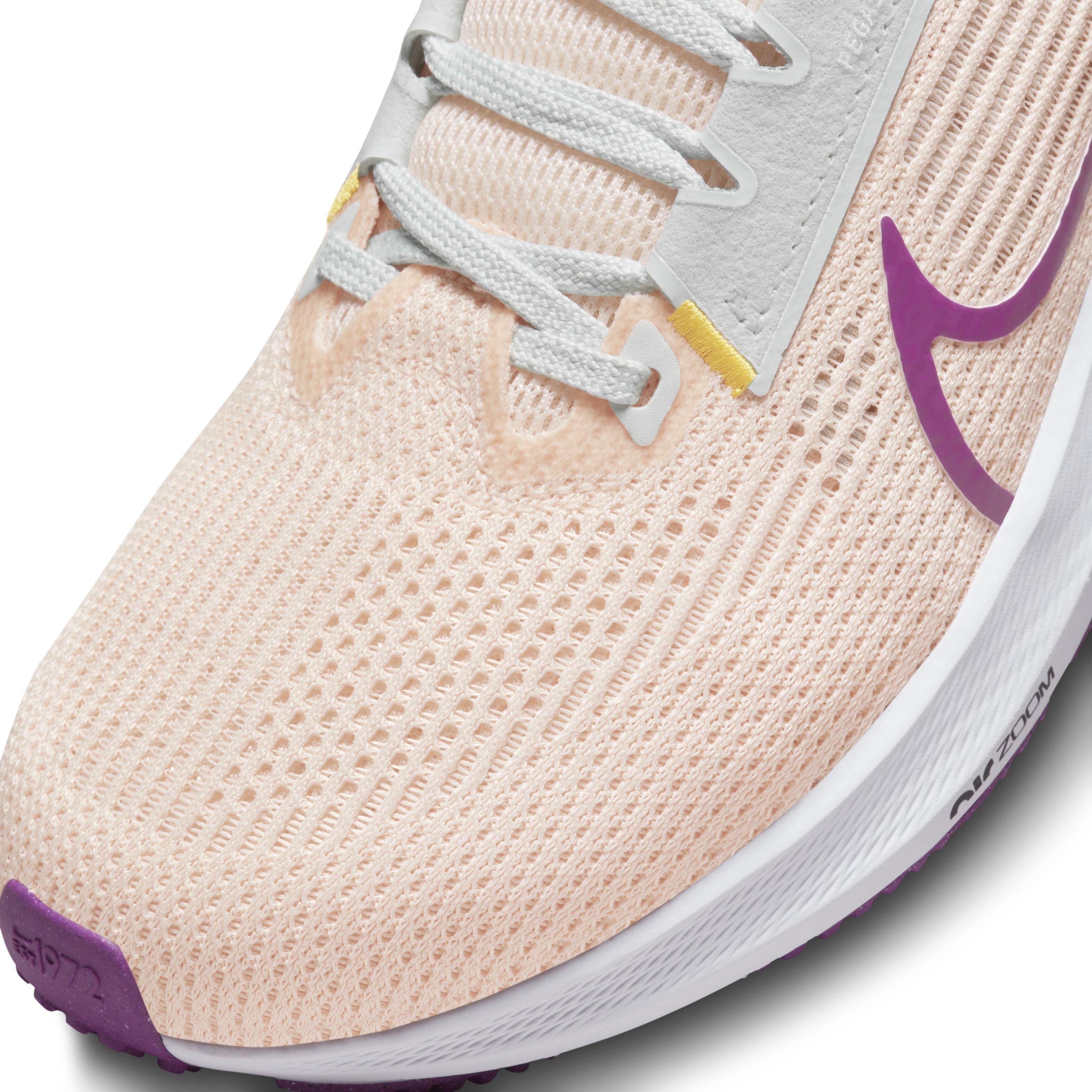 Nike Pegasus 40 "Guava Ice/Vivid Purple/Amber Brown" Women's Running Shoe - GUAVA/PURPLE/BROWN Thumbnail View 7