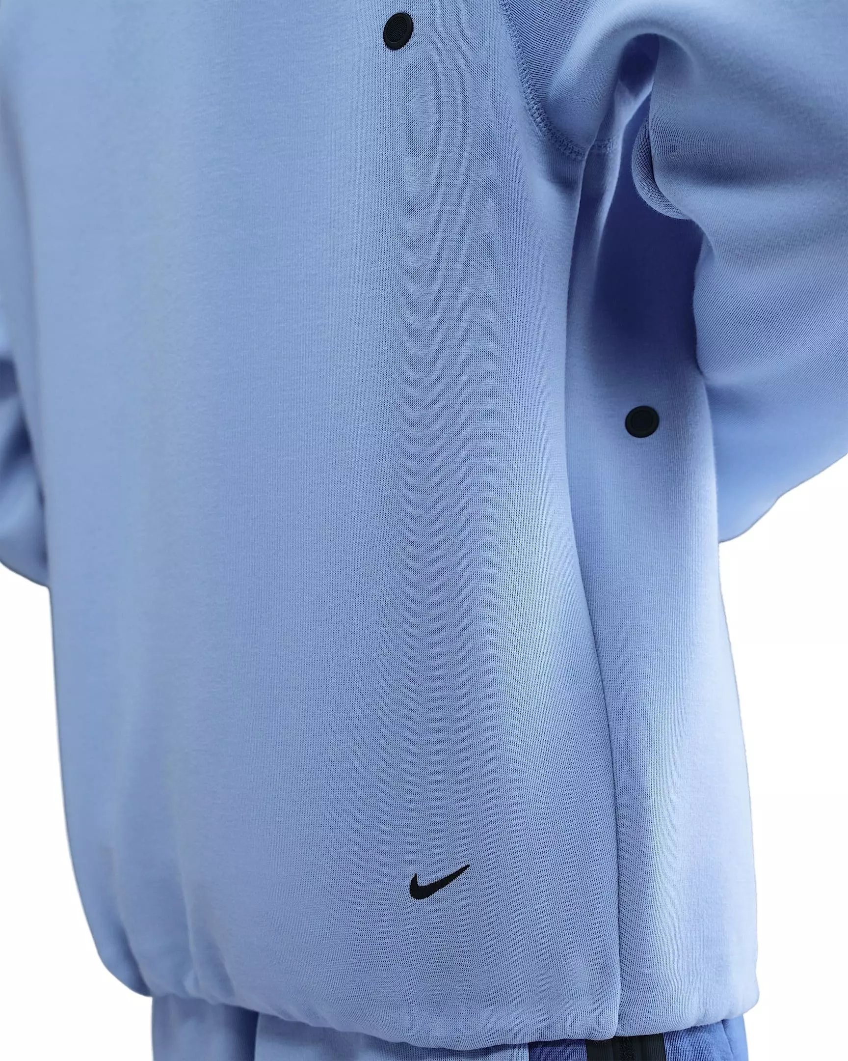Nike Men's Tech Fleece Loose Fit Crew - BLUE