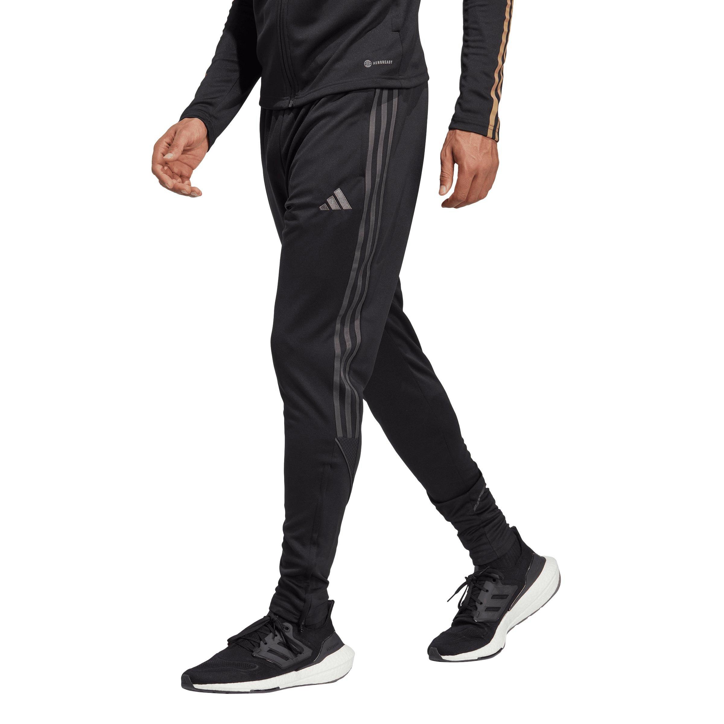 adidas Men's Tiro 23​ ​Soccer Track Pants-Black/Grey - Hibbett