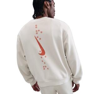 Nike Men's Sportswear Club BB Ski Fleece Crew-Neck Sweatshirt