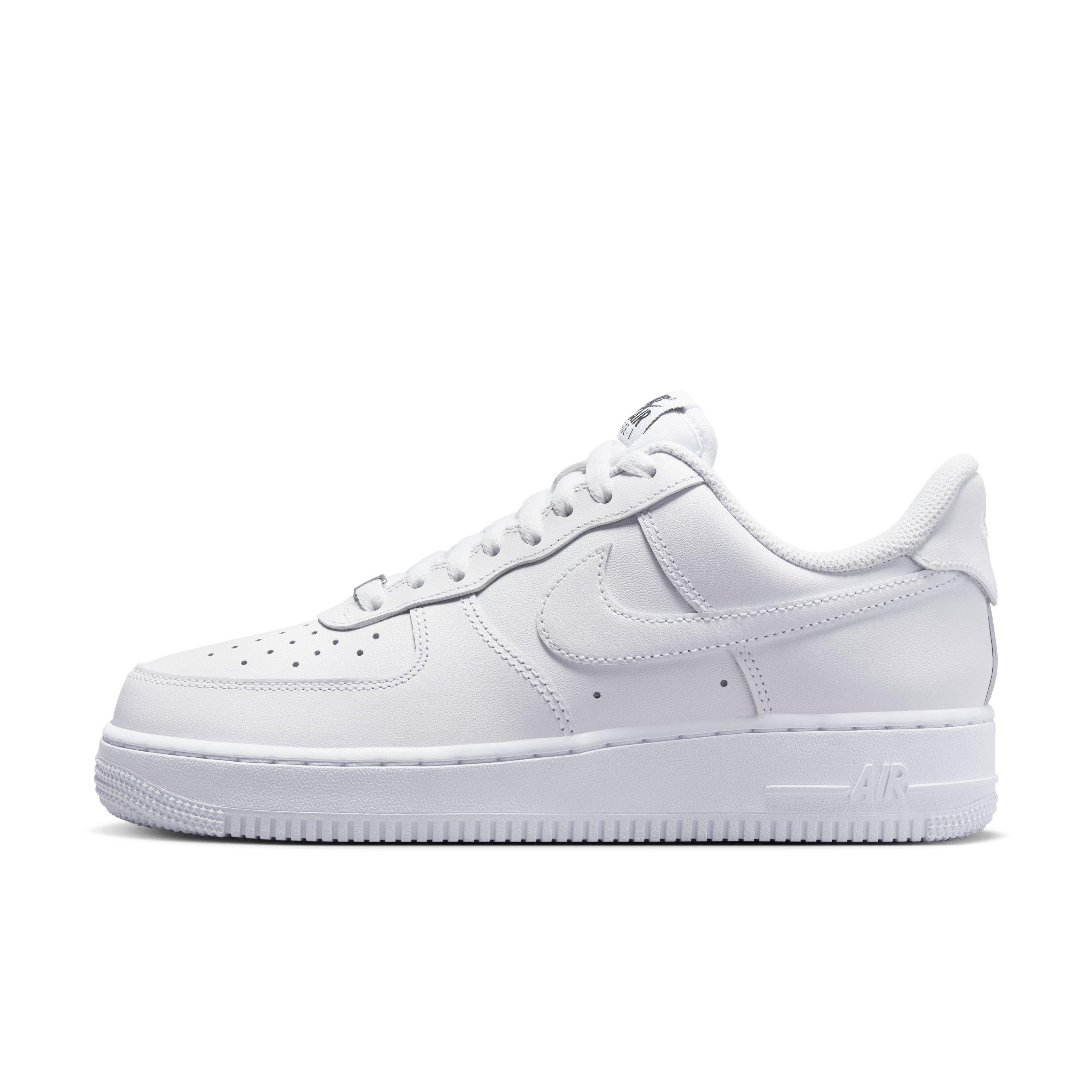 Nike Air Force 1 '07 FlyEase "White/White/White" Women's Shoe - WHITE/WHITE/WHITE Thumbnail View 2
