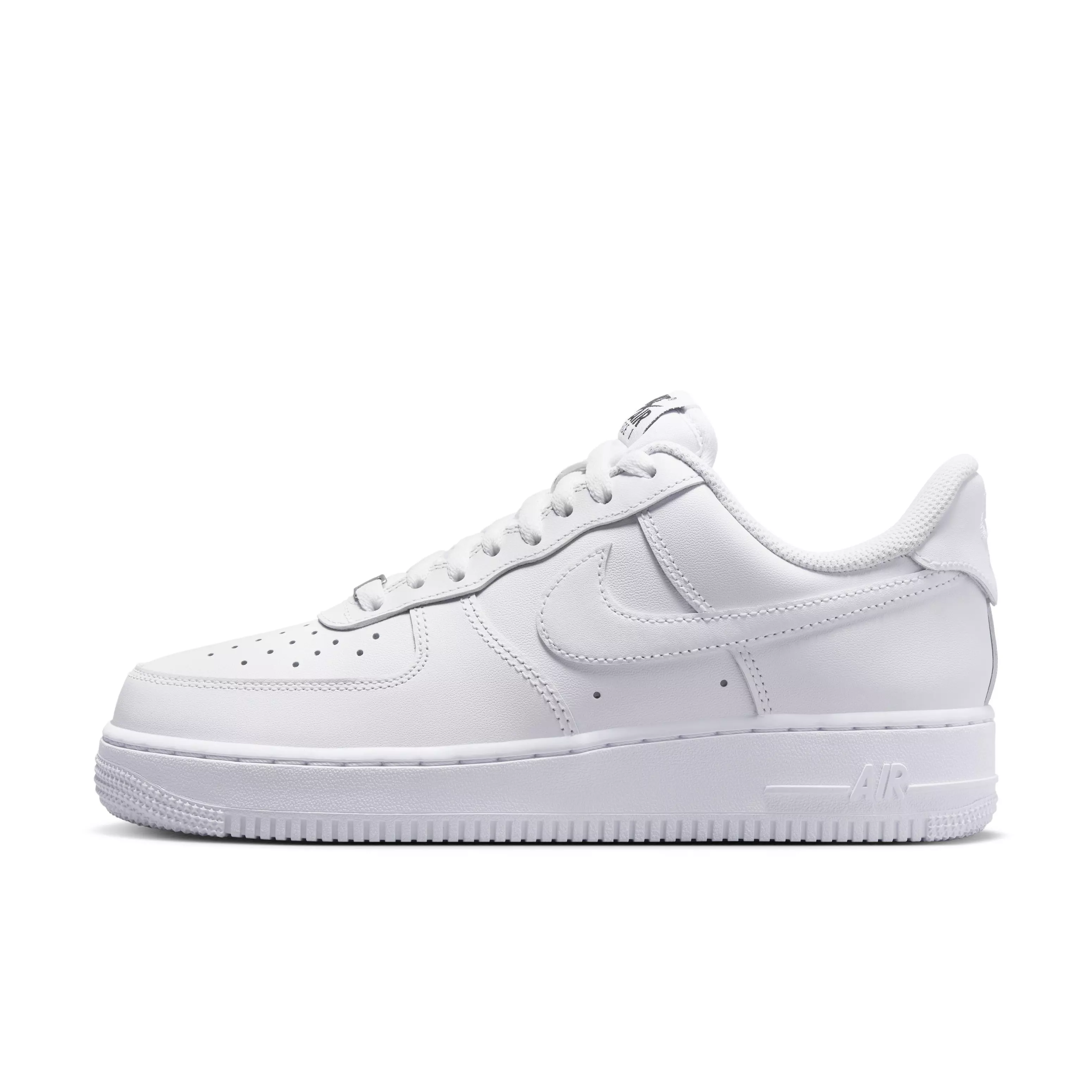 Nike Air Force 1 '07 FlyEase "White/White/White" Women's Shoe - WHITE/WHITE/WHITE