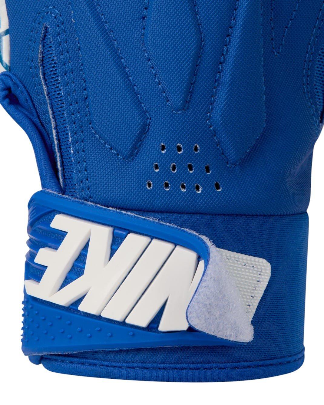 Nike Men's D-Tack Football Gloves - Royal/White - ROYAL/WHITE