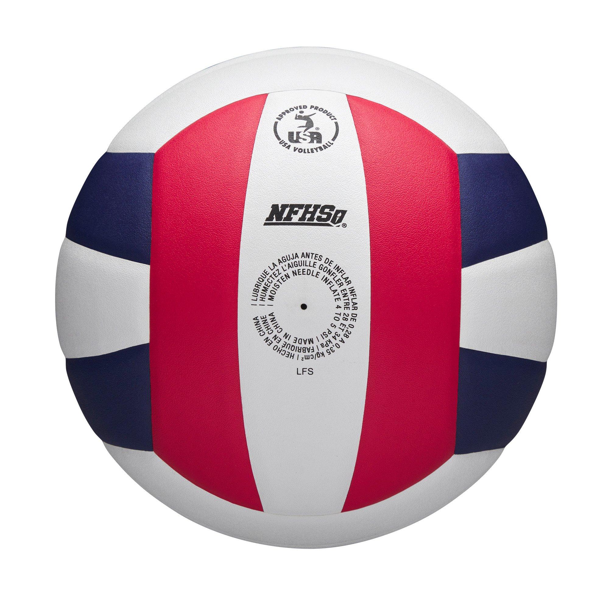 Wilson Thrive Game Volleyball-Red/White/Navy