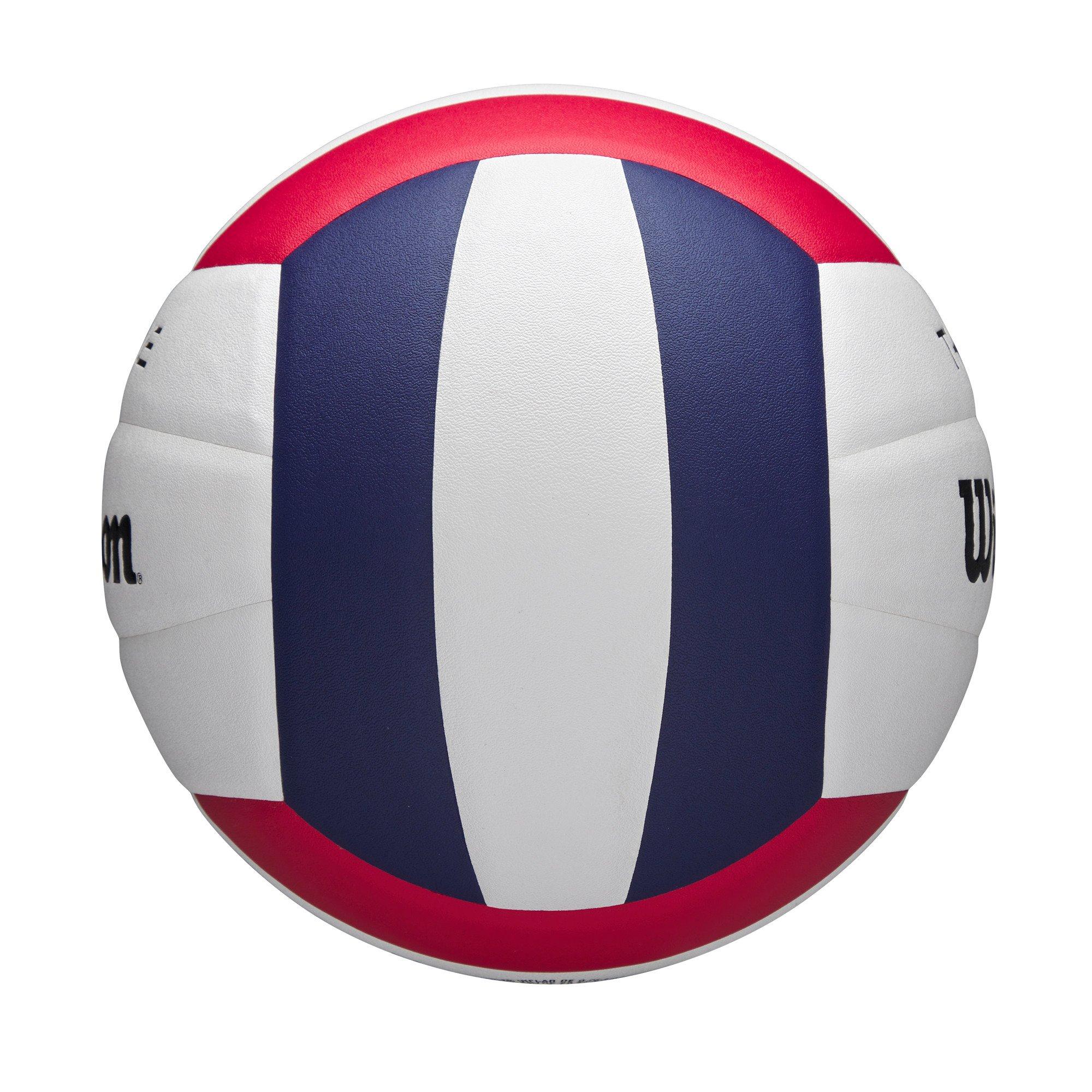 Wilson Thrive Game Volleyball-Red/White/Navy