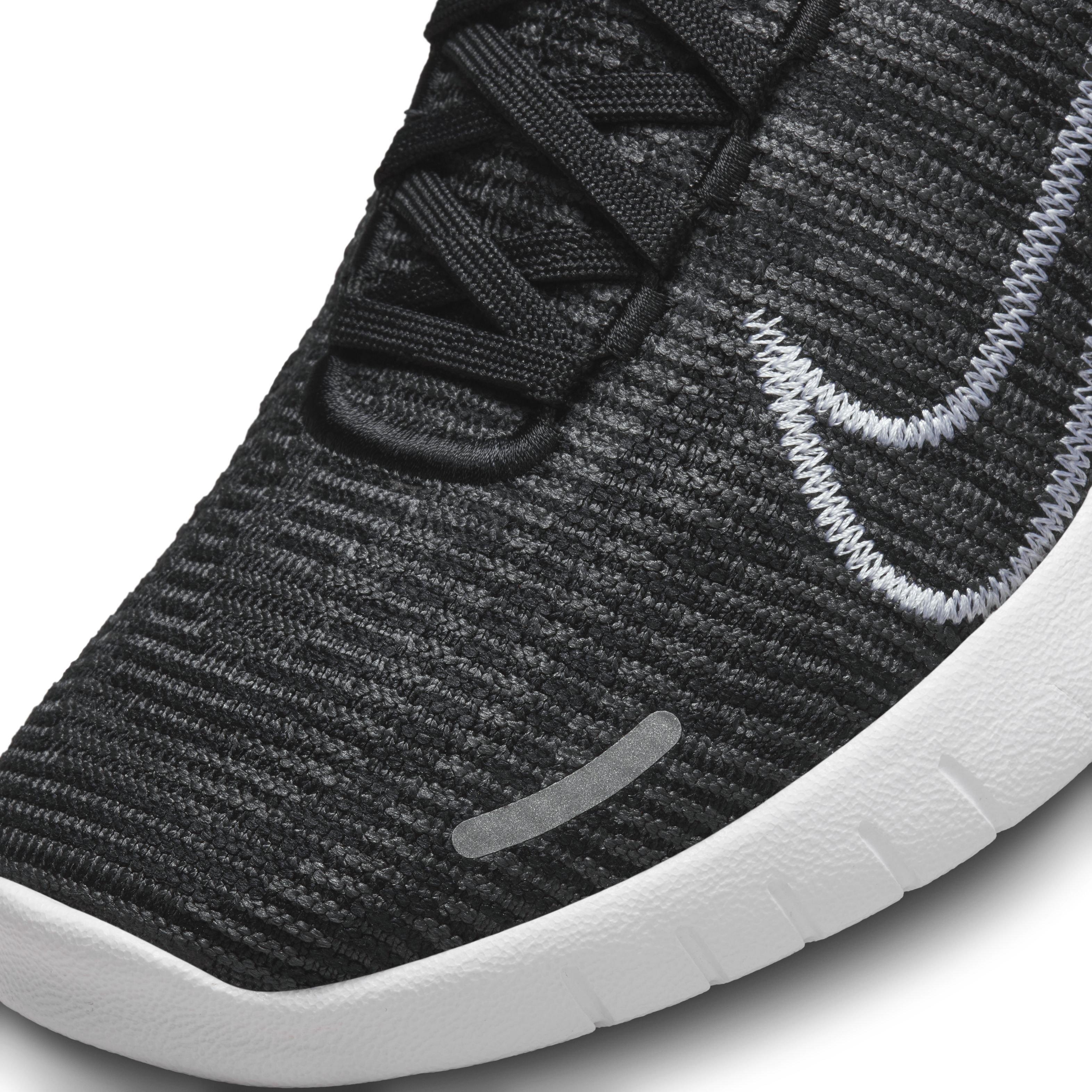 Nike Free RN NN "Black/White/Anthracite" Women's Running Shoe - BLACK/WHITE/ANTHRACITE Thumbnail View 6
